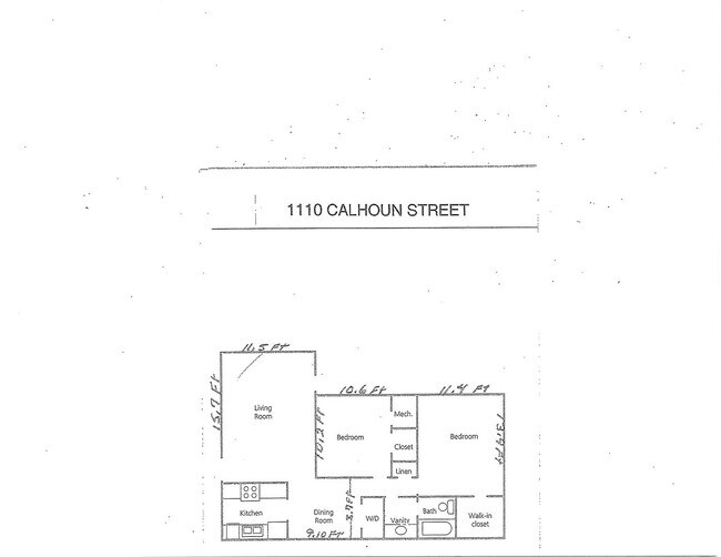 Foto del edificio - 1110 Calhoun St