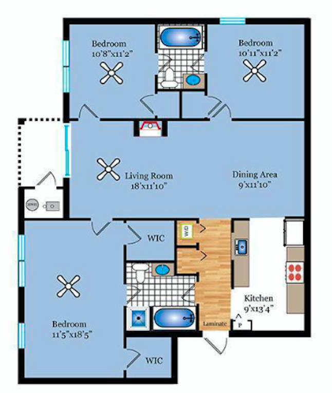 Layout - 6529 Grange Ln