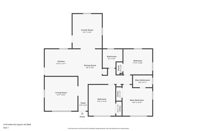Building Photo - Cute 3 Bedroom Augusta Home