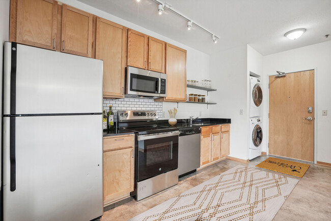 Gopher Floorplan Kitchen - Solhaus Apartments