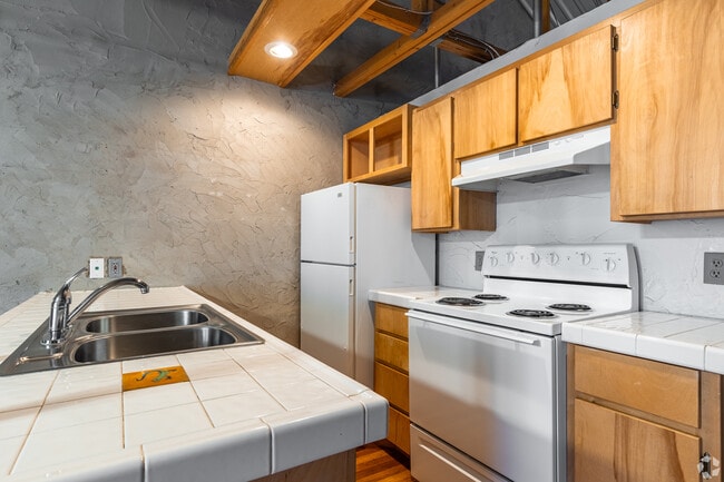1 Bedroom 1 Bath Kitchen - Bear Flats