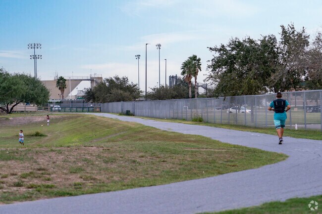 Walking trails can be found throughout Alamo.