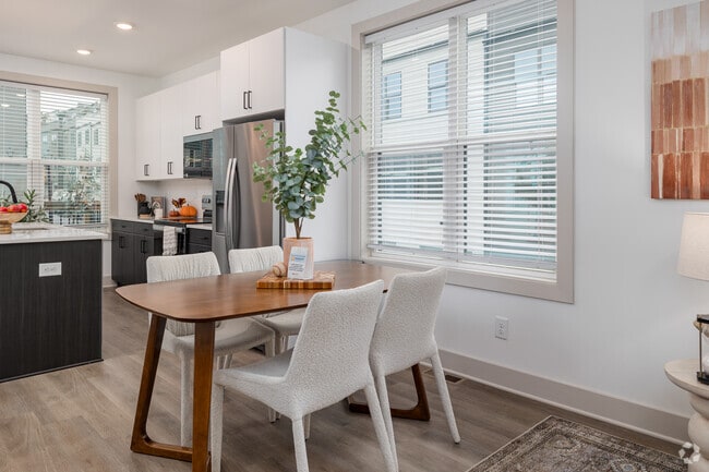 2BR, 2.5BA - 1,070SF - Dining Area - EastWood Townhomes