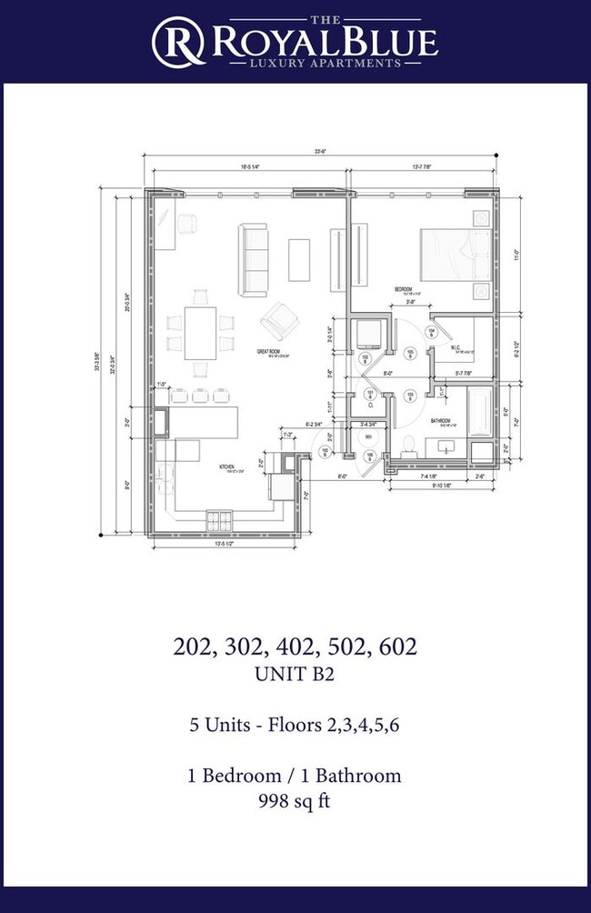 Interior Photo - The Royal Blue