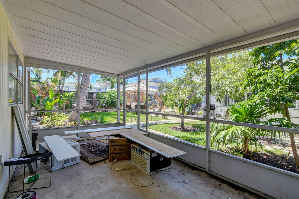 View from private screened in patio - 817 Ridgewood Dr