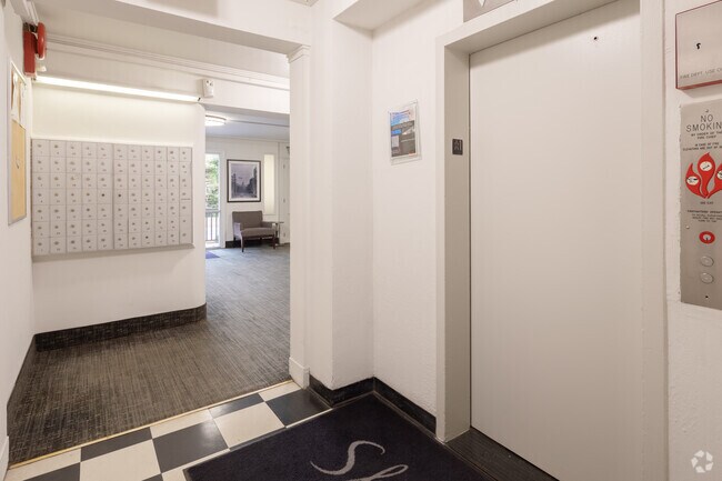 Mail Boxes and Elevator - Skyline Towers Apartments