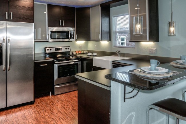 Modern Kitchen - The Cavalier Apartments