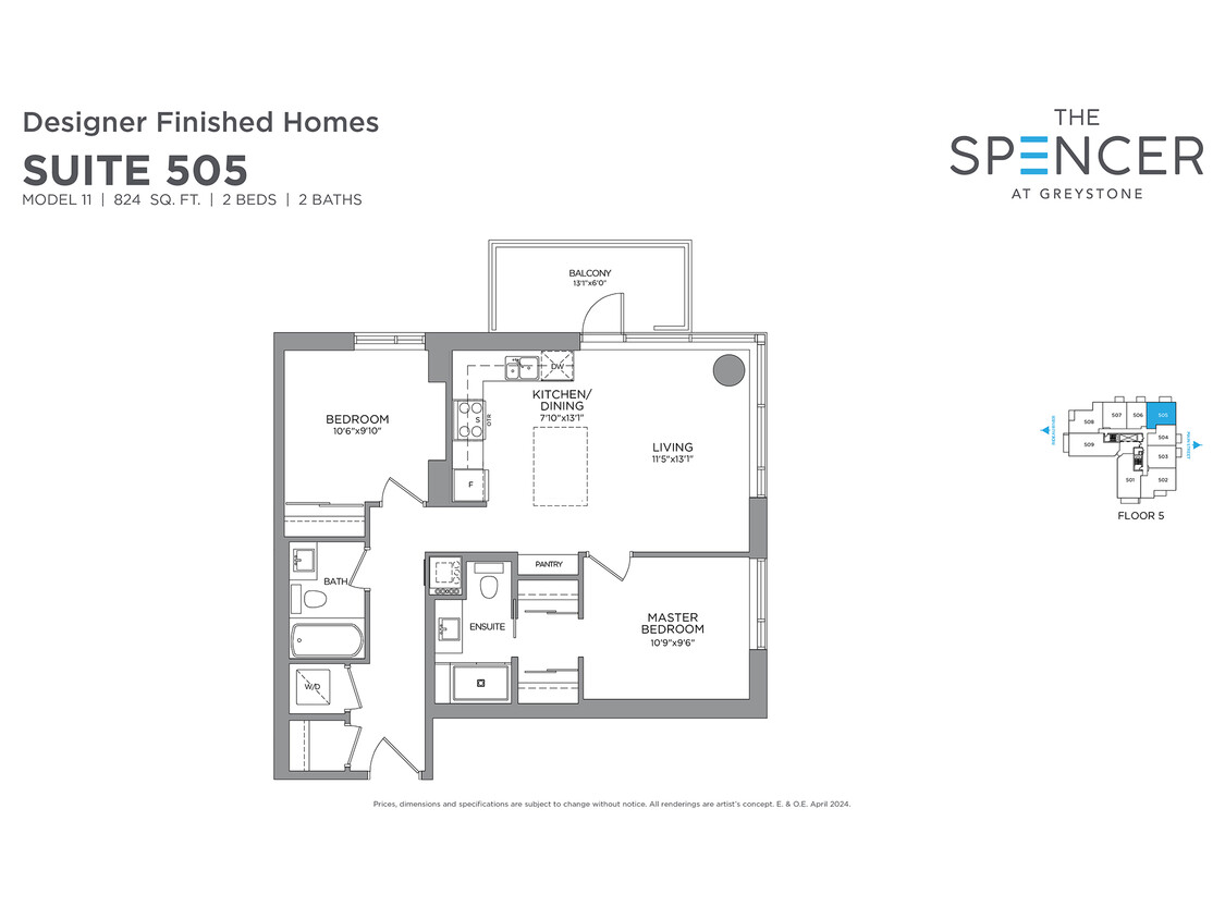 Primary Photo - Suite 505 - The Spencer At Greystone