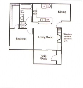 1HAB/1BA - The Village at Wildcreek Apartments