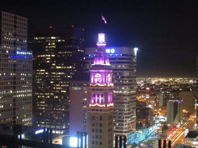 NIGHT VIEW FROM THE OPEN BALCONY - 1020 15th St