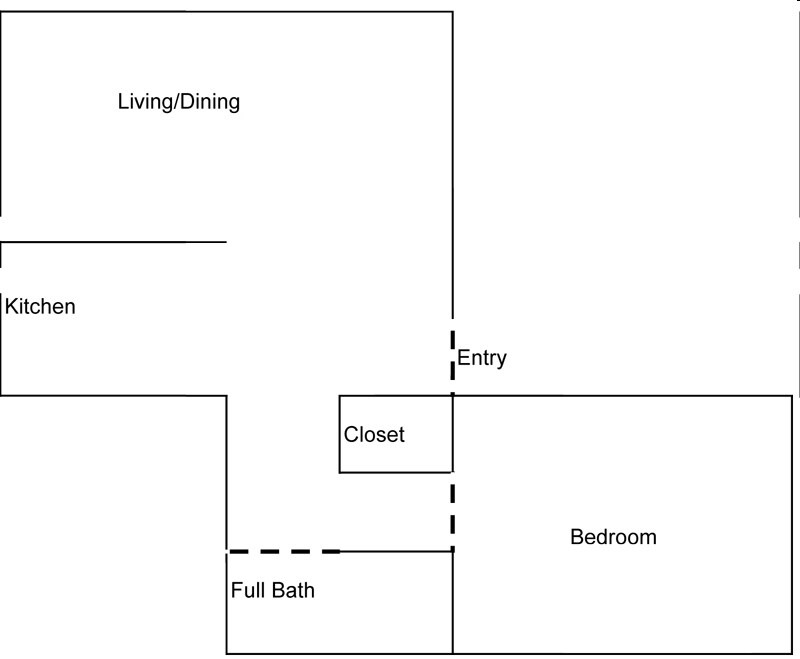 1BR/1BA - Maplewood Court