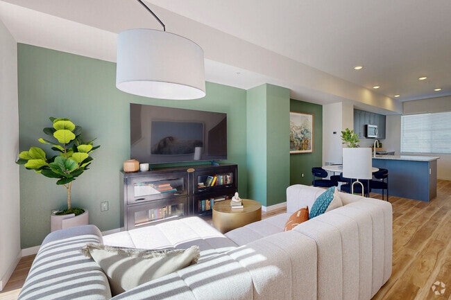 Columbine - 2BR, 2.5BA - 1,248SF - Living Room - Lupine Longmont