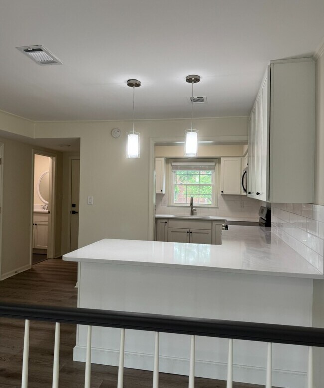 1/2 bath located off the kitchen - 155-189 S Eagle Creek Dr