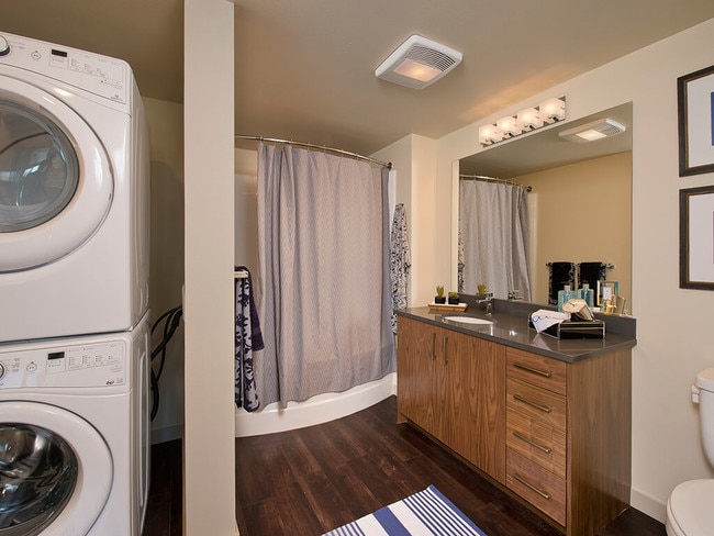 Front loading washer and dryer - Infinity Capitol Hill Apartments