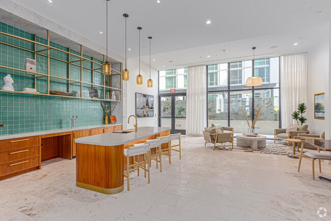 Club Room Kitchen - The Lindley
