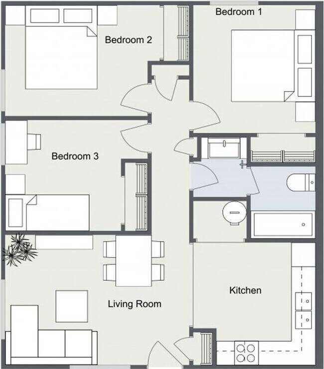 Foto del edificio - $1,350 | 3 Bedroom, 1 Bathroom Apartment |...