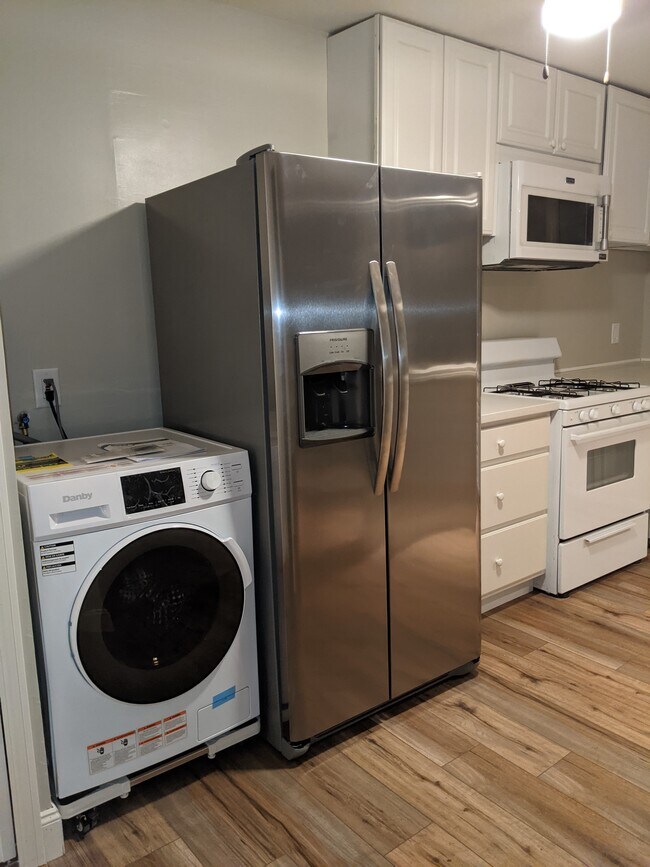 Brand new all-in-one washer/dryer, no more driving to the laundromat! - 413 S Hamilton St