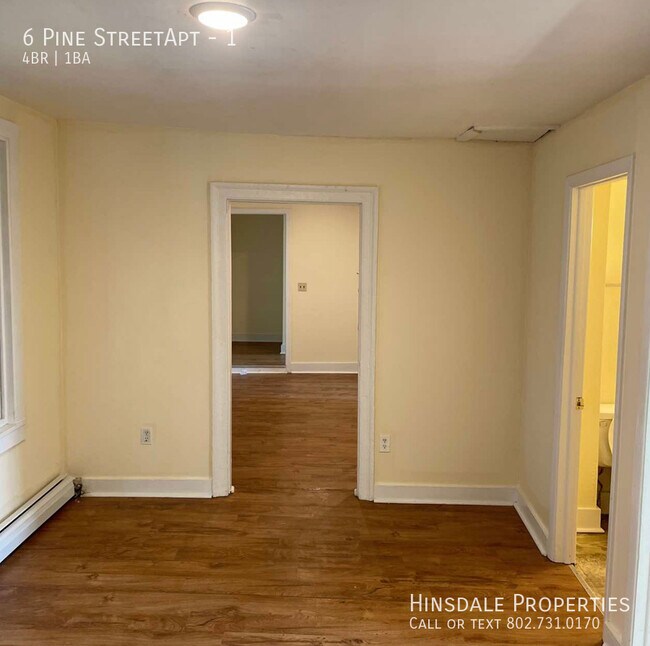6 Pine StreetApt Unit 1, Burlington, VT 05401 Room for Rent in