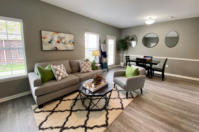 Harbin Pointe Living and Dining Room - Harbin Pointe Apartment Homes