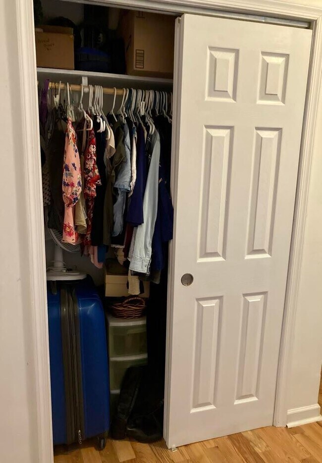 Two-door closet in bedroom - 2731 Brown St