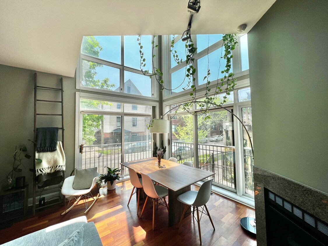 2-story windows - 1700 N Talman Ave