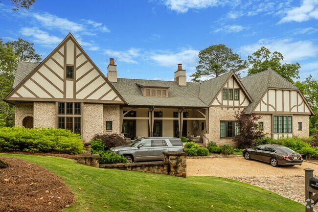 Tudor style homes are one of the types of homes that can be found in Mountain Brook.