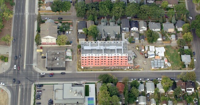 Vista aérea de CoStar - Stadium Plaza