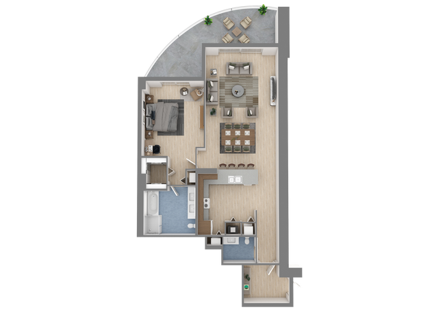 Un dormitorio.png - Harbor Grand