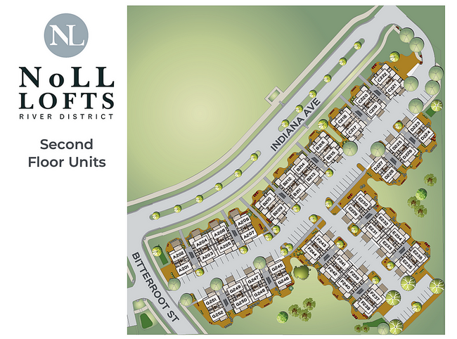 Mapa de la propiedad - NoLL Lofts