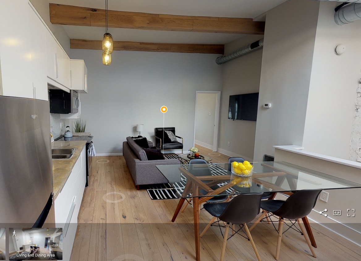 Open living room - 1015 P St NW (Washington, DC)