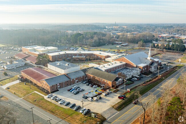The vision of Metrolina Christian is to have students graduate with a Biblical worldview.