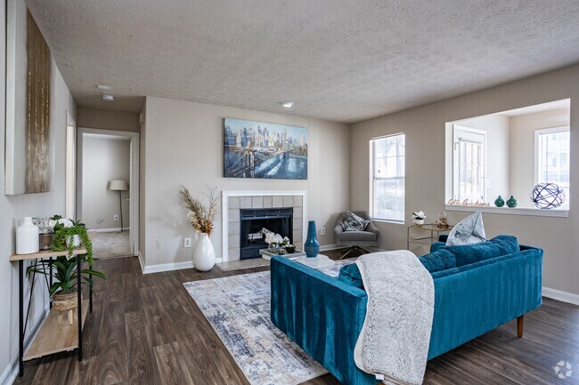 1BR, 1BA - 850SF - Sala de estar - Sutter Lake Apartments