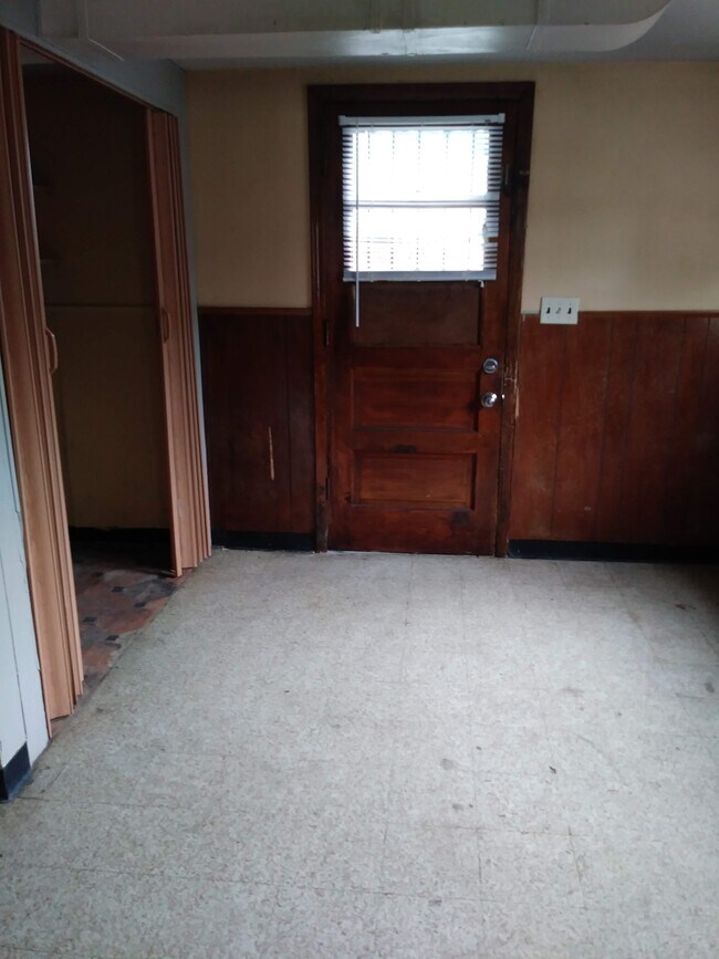 Lower Level at back door - 4113 Wooded Way