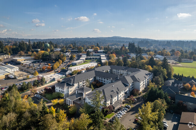 Aerial Photo - Courtyard Village