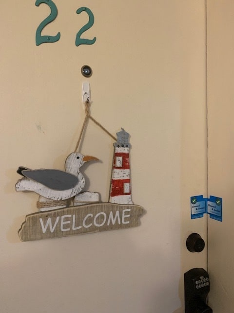 unit entrance - 615 Ocean Blvd