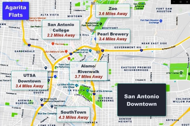 Near Downtown, Pearl and others - 1551 W Agarita Ave
