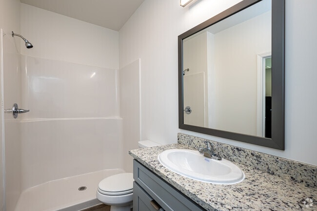 2BR, 2BA - Primary Bathroom - Apartments at Andover