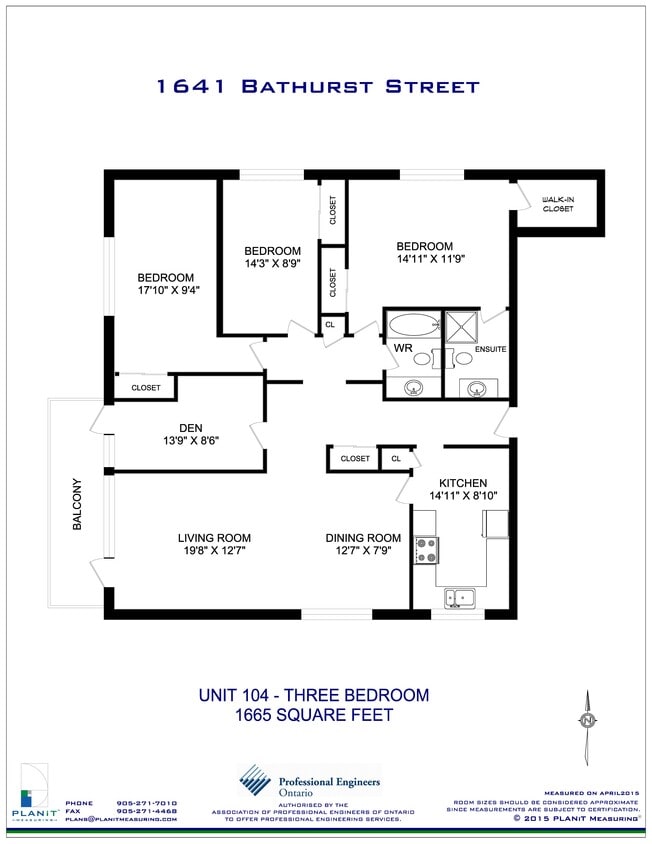 Floorplan - 1637-1645 Bathurst Street