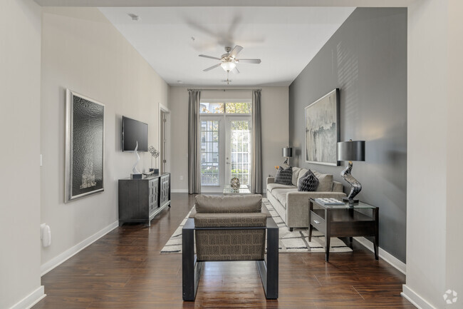 Somerset - Living Room - 2BR, 2BA - 1,236SF - Whitehall Parc