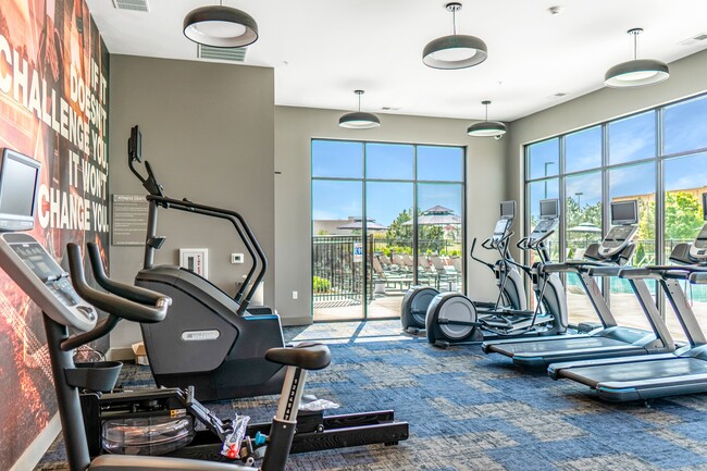 Fitness Center - The Waters at Pike Creek Apartments