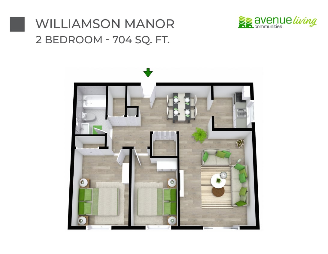 Floorplan - Williamson Manor