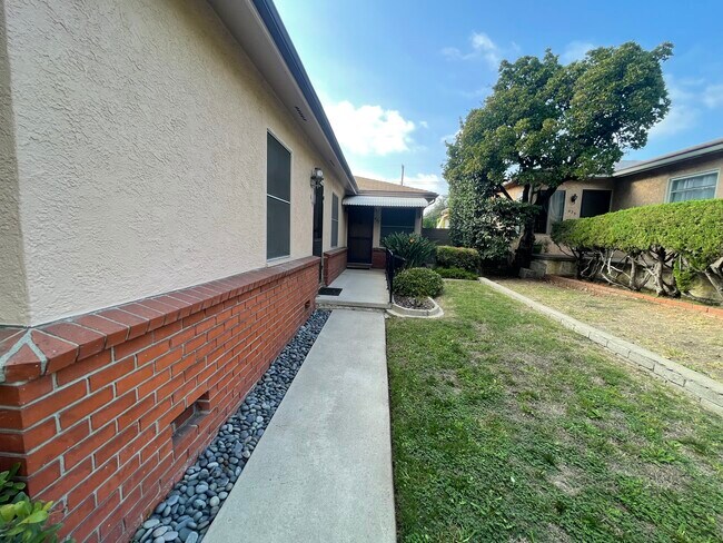 Path to Front Door - 419 E Harvard Rd
