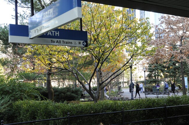 Path train to NYC - 45 river drive south
