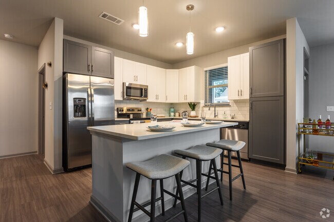 Cocina con isla - Overlook Point