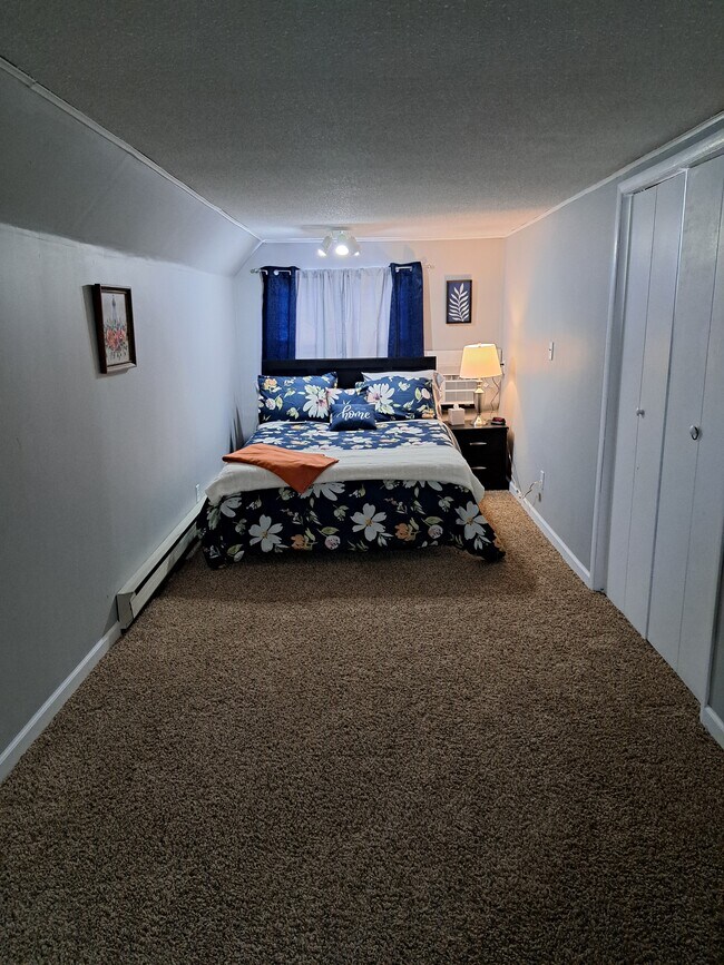 Queen Bed in Extra Large Bedroom - 1918 N 9th St