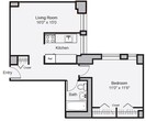 1-Bedroom, 1-Bath