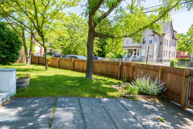 Front right yard - 212 Winthrop Ave