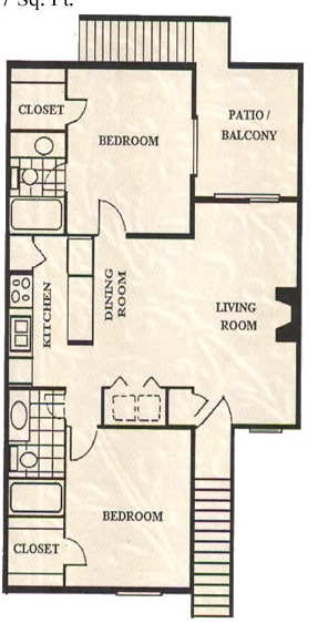 2HAB/2BA - Pecan Ridge