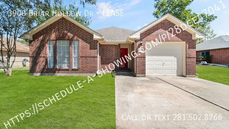 3900 Briar Hollow Dr, Dickinson, TX 77539 House Rental in Dickinson