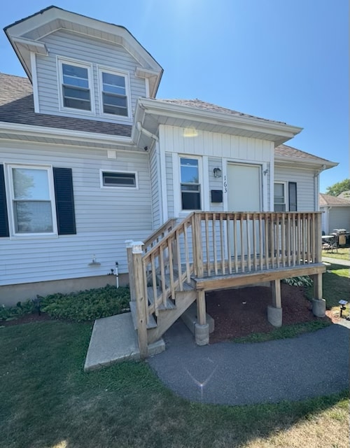 side entrance - 163 Burgess Ave